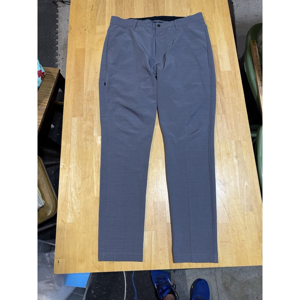 BYLT Kinetic Pant 2.0 Mens 36x32 Iron Gray Stretch Performance Tech Trousers